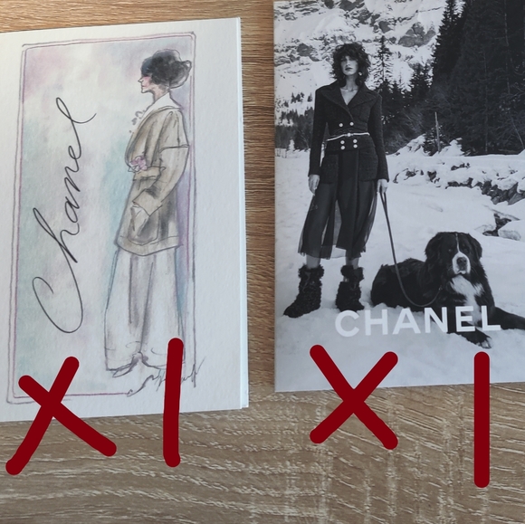 Authentic Chanel card set, for new year/birthday or any occasion. - Picture 4 of 4